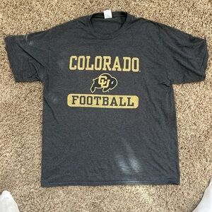 Port and Company Gray Football Tee